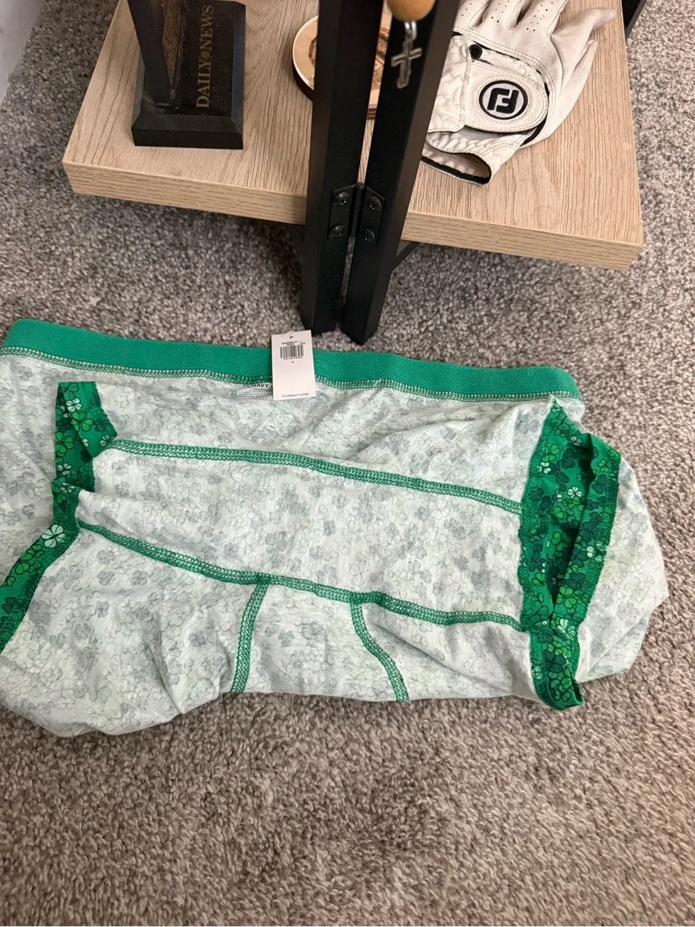 Old Navy Green Waistband Garment